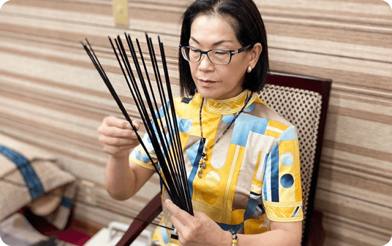 開運カウンセリングの様子