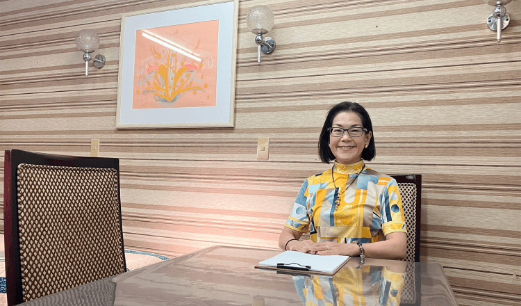 ヒーリングルームと代表